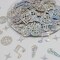 230PCS Disco Ball & Music Note Confetti – Glitter Table Scatter for Party Decor
